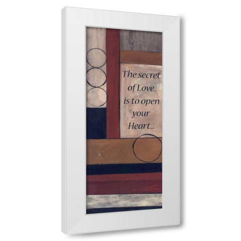 . White Modern Wood Framed Art Print by Haynes, Smith