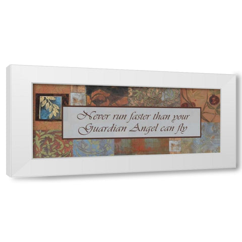 . White Modern Wood Framed Art Print by Haynes, Smith