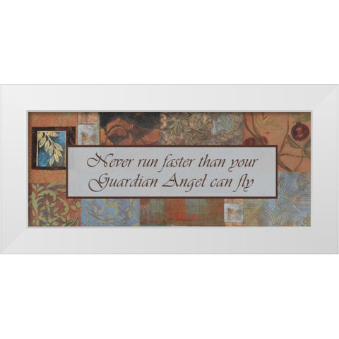 . White Modern Wood Framed Art Print by Haynes, Smith