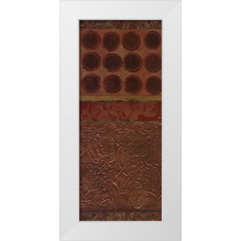 . White Modern Wood Framed Art Print by Haynes, Smith