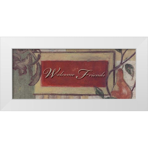 . White Modern Wood Framed Art Print by Haynes, Smith