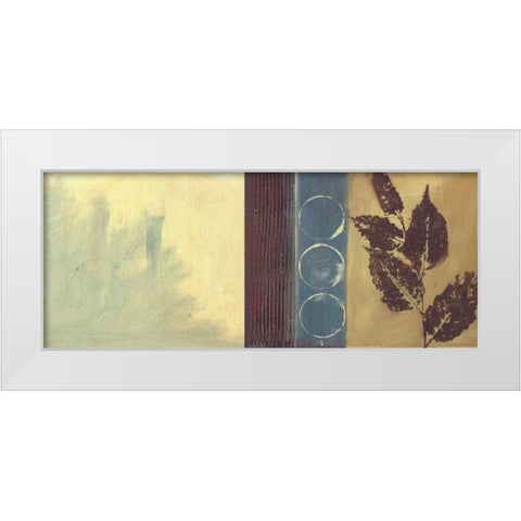 . White Modern Wood Framed Art Print by Haynes, Smith