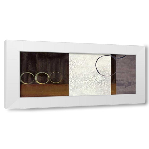 . White Modern Wood Framed Art Print by Haynes, Smith