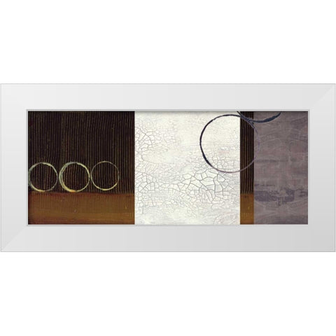 . White Modern Wood Framed Art Print by Haynes, Smith