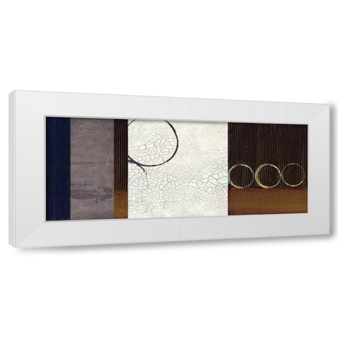 . White Modern Wood Framed Art Print by Haynes, Smith