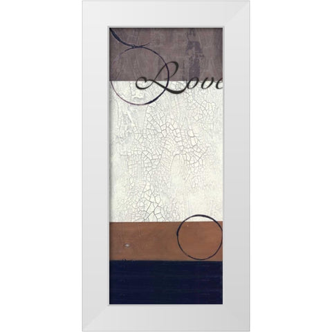 . White Modern Wood Framed Art Print by Haynes, Smith