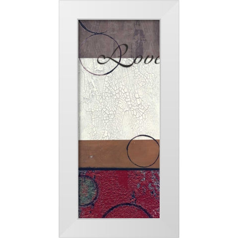 . White Modern Wood Framed Art Print by Haynes, Smith