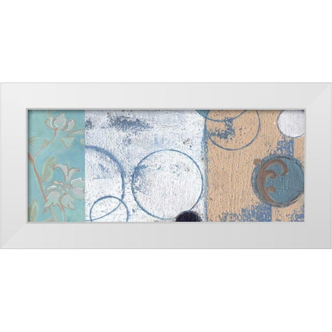 . White Modern Wood Framed Art Print by Haynes, Smith