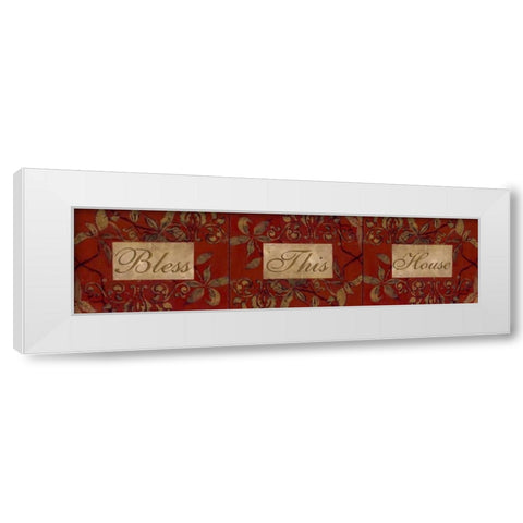 . White Modern Wood Framed Art Print by Haynes, Smith