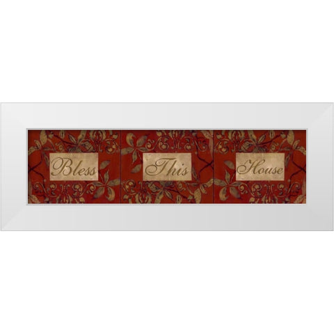 . White Modern Wood Framed Art Print by Haynes, Smith