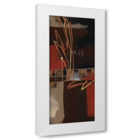 . White Modern Wood Framed Art Print by Haynes, Smith