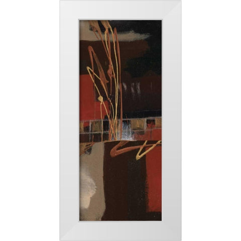 . White Modern Wood Framed Art Print by Haynes, Smith
