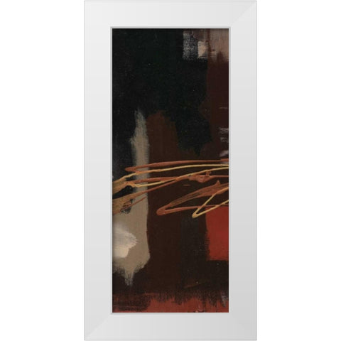 . White Modern Wood Framed Art Print by Haynes, Smith