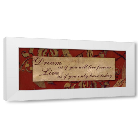 . White Modern Wood Framed Art Print by Haynes, Smith