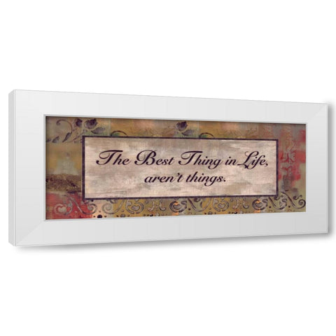 . White Modern Wood Framed Art Print by Haynes, Smith