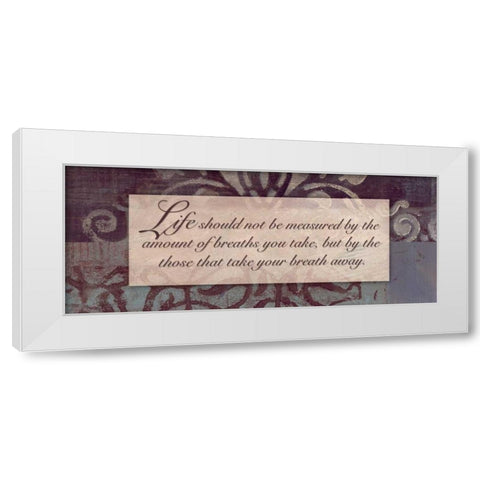 . White Modern Wood Framed Art Print by Haynes, Smith