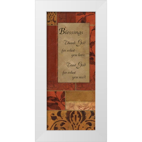 . White Modern Wood Framed Art Print by Haynes, Smith