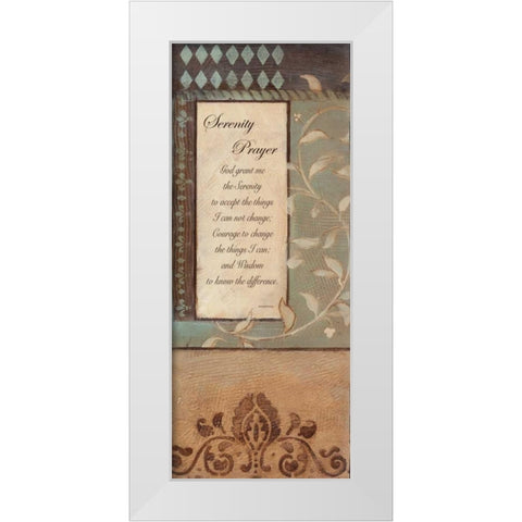 . White Modern Wood Framed Art Print by Haynes, Smith