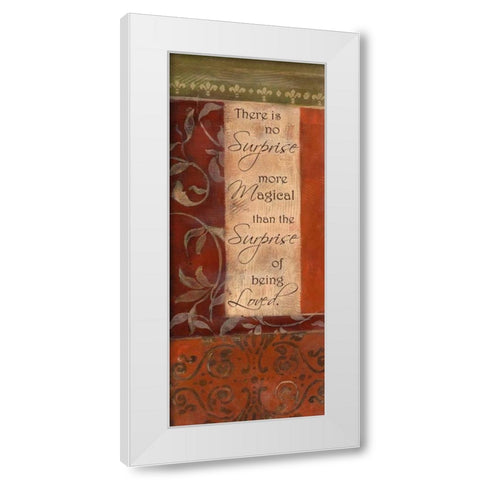 . White Modern Wood Framed Art Print by Haynes, Smith