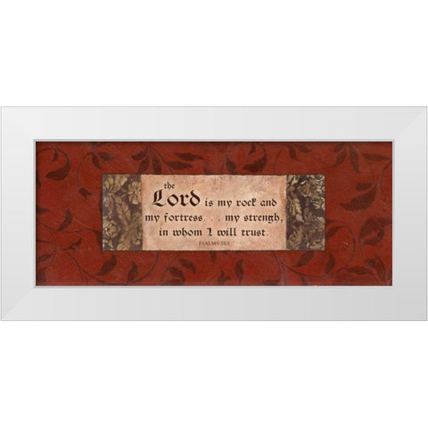 . White Modern Wood Framed Art Print by Haynes, Smith