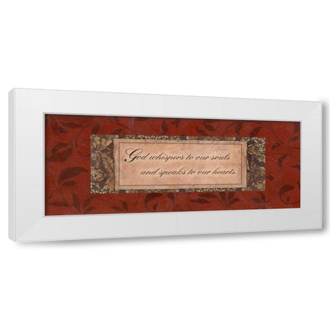 . White Modern Wood Framed Art Print by Haynes, Smith