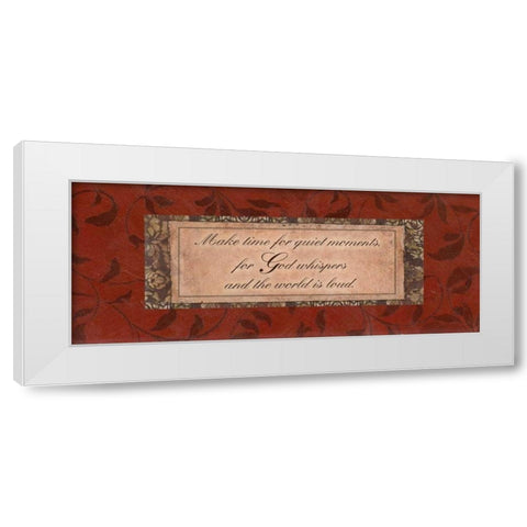 . White Modern Wood Framed Art Print by Haynes, Smith