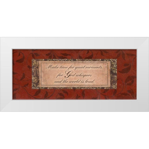 . White Modern Wood Framed Art Print by Haynes, Smith