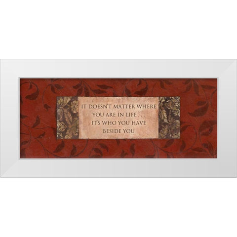 . White Modern Wood Framed Art Print by Haynes, Smith