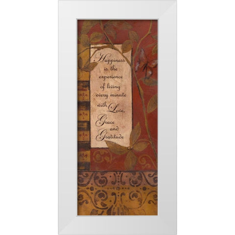 . White Modern Wood Framed Art Print by Haynes, Smith