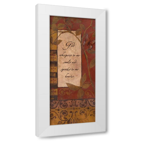. White Modern Wood Framed Art Print by Haynes, Smith