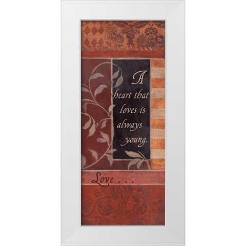 . White Modern Wood Framed Art Print by Haynes, Smith