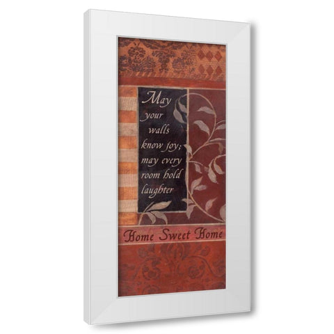 . White Modern Wood Framed Art Print by Haynes, Smith