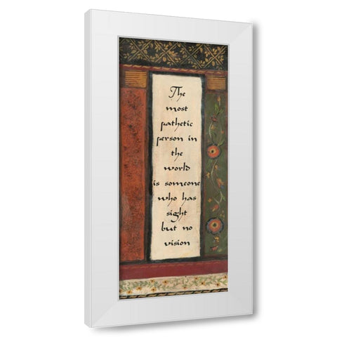 . White Modern Wood Framed Art Print by Haynes, Smith