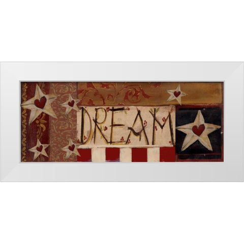 . White Modern Wood Framed Art Print by Haynes, Smith