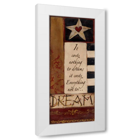 . White Modern Wood Framed Art Print by Haynes, Smith