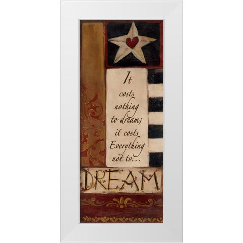 . White Modern Wood Framed Art Print by Haynes, Smith