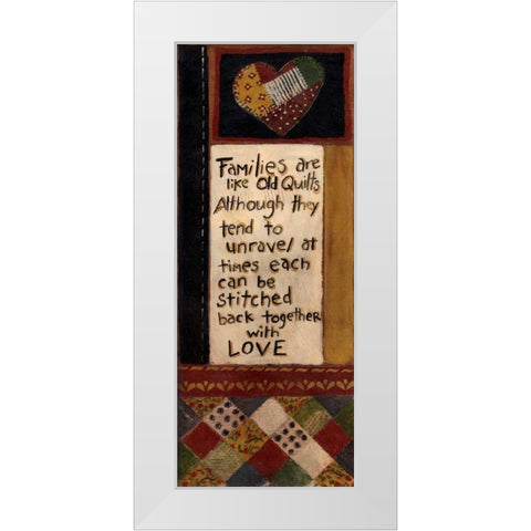 . White Modern Wood Framed Art Print by Haynes, Smith