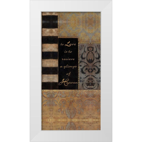 . White Modern Wood Framed Art Print by Haynes, Smith