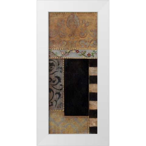 . White Modern Wood Framed Art Print by Haynes, Smith