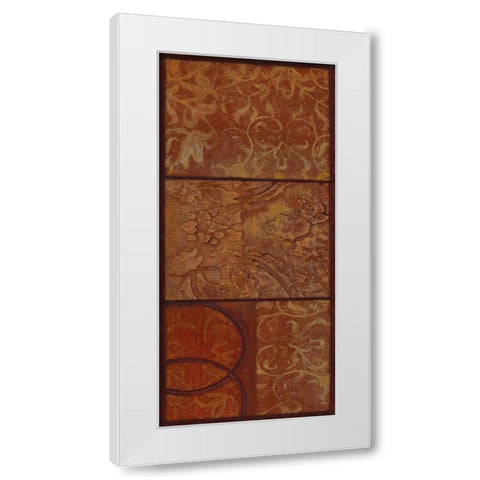 . White Modern Wood Framed Art Print by Haynes, Smith