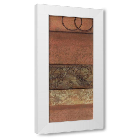. White Modern Wood Framed Art Print by Haynes, Smith