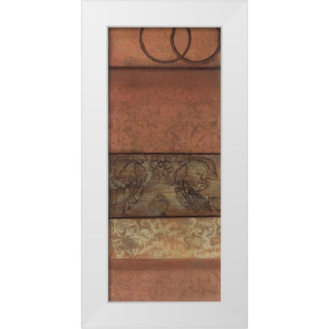 . White Modern Wood Framed Art Print by Haynes, Smith