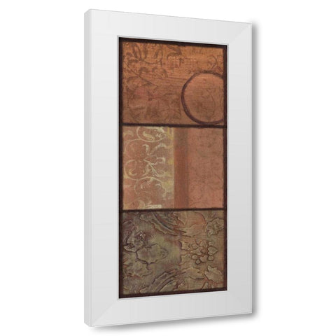 . White Modern Wood Framed Art Print by Haynes, Smith