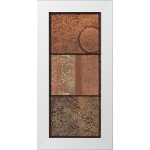 . White Modern Wood Framed Art Print by Haynes, Smith