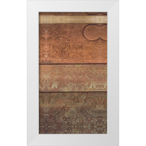 . White Modern Wood Framed Art Print by Haynes, Smith