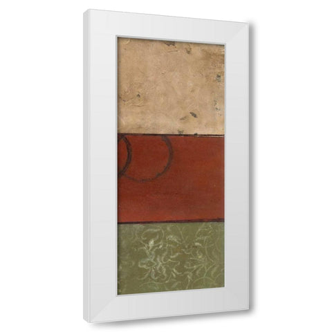 . White Modern Wood Framed Art Print by Haynes, Smith