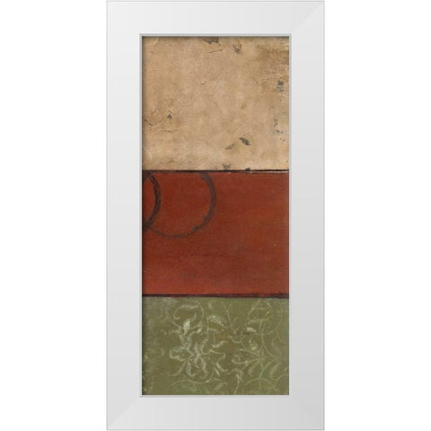 . White Modern Wood Framed Art Print by Haynes, Smith