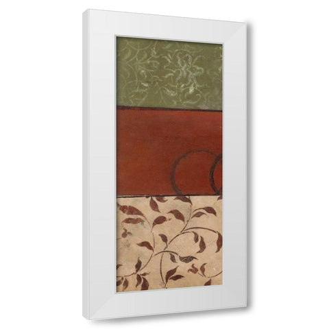 . White Modern Wood Framed Art Print by Haynes, Smith