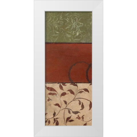 . White Modern Wood Framed Art Print by Haynes, Smith