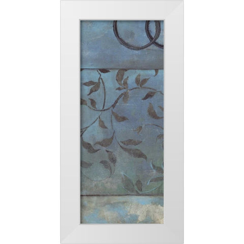 . White Modern Wood Framed Art Print by Haynes, Smith
